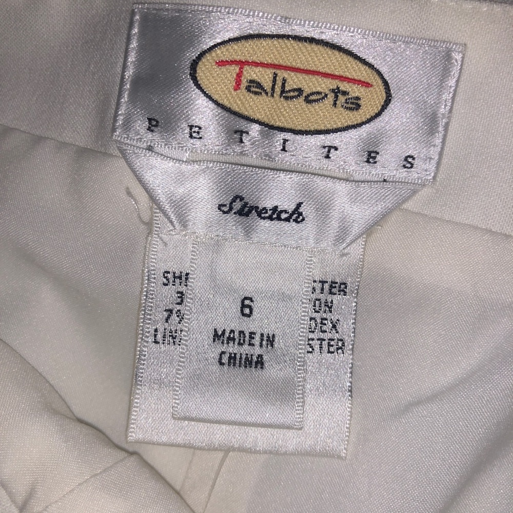Talbots Stretch Flare Bottom Slacks - Picture 3 of 4